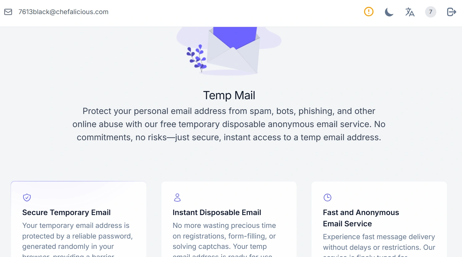 Mail.tm Best One Time Temp Mail